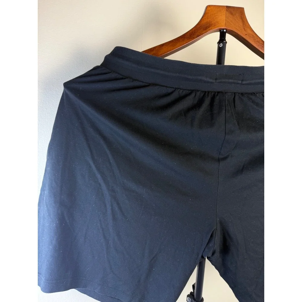 POLO Ralph Lauren Men Sleepwear Black Shorts XL Stretchy Soft Casual Goth Grunge